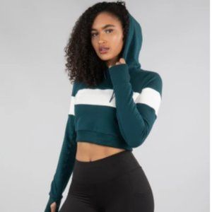 BuffBunny Wanderlust Crop Hoodie